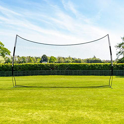 Stop that Ball™ Backstop Net Systems | Multi-Sport Ball Stop Net & Posts | Pop-Up, Freestanding & Socketed Options [7 Sizes] - size: 50ft, style: Pop-Up