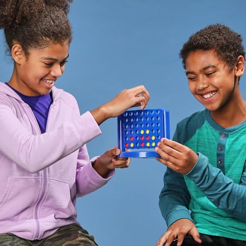 Hasbro Grab and Go! Bundle (4 Pack), Kids Travel Board Games, Battleship, Connect 4, Guess Who?, Hungry Hungry Hippos Games, 2 Players, Easter Gift for Kids, Ages 7+