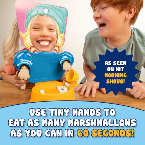 Marshmallow Madness Board Game – Hilarious Family Board Games for Kids & Adults, Fun Fast-Paced Party Game for Family Night, Interactive Kids Board Games, Ages 8+ - style: Marshmallow Madness