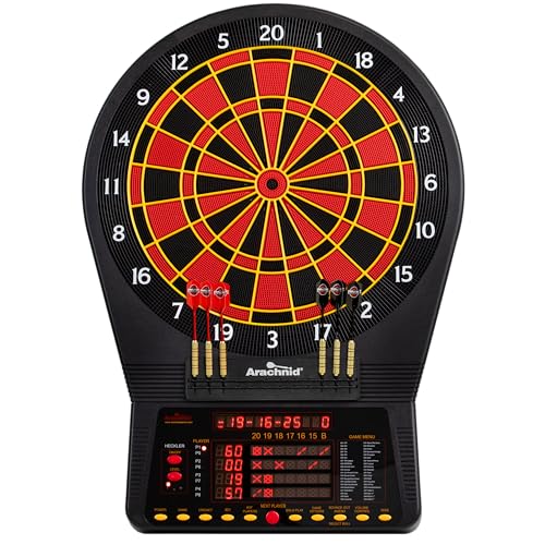 Arachnid Cricket Pro Tournament-Quality Electronic Dartboard up to 40 Games and 315 Variations (Including Popular Cricket Modes) - style: Pro 800