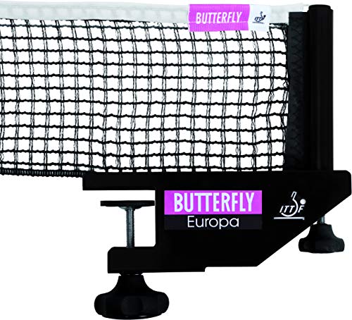Butterfly Centrefold 25 Table Tennis Table—Indoor Rollaway Ping Pong Table—5-Year Warranty Game Table—ITTF Approved—For Tournaments & Clubs—Free Professional Ping Pong Net—No Assembly - style: Tournament Used
