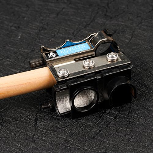 KONLLEN Pool Cue Tip Shaper 7-in-1 Cue Repair Tool Multifunction Billiard Tool | Tip shaping tool, multi-size compatibility(9.3 to 13.2mm), trimming and maintenance function
