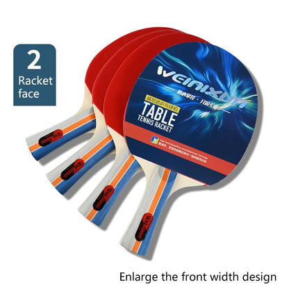Table Tennis Racket Set with Retractable Net, Ping Pong Set Portable,4 Paddles, 6 Balls, withCarrying Case