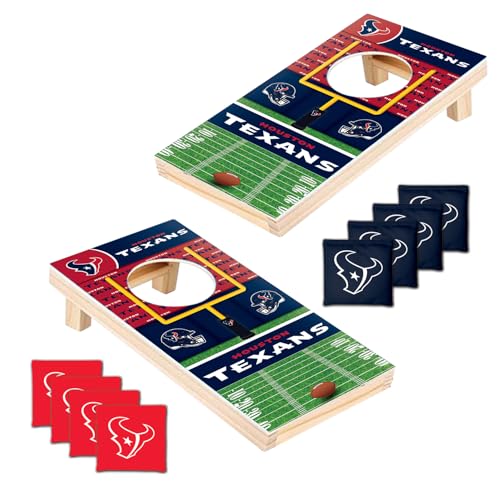 MasterPieces Officially Licensed NFL Tabletop Cornhole for Adults - style: Houston Texans