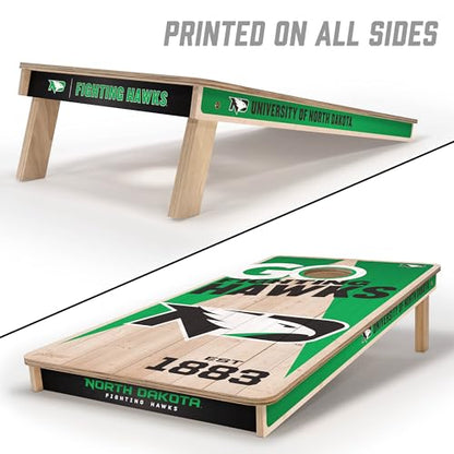 YouTheFan NCAA 2’ x 4’ Professional Wood Cornhole Game