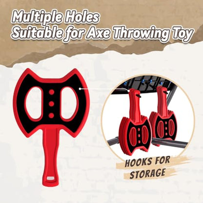 Axe Throwing Game for Backyard, Axe Throwing Target Set 16 Throwing Axes Outdoor Games Indoor Carnival Yard Lawn Backyard Games 8 Star + 8 Axes (Dart Board Not Inclu) - style: 8 Throwing Star & 8 Axes