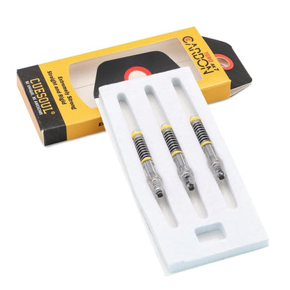 CUESOUL TERO AK7 Carbon Dart Shafts/Stem Built-in Spring Telescopic,Set of 3 pcs - size: A-25mm