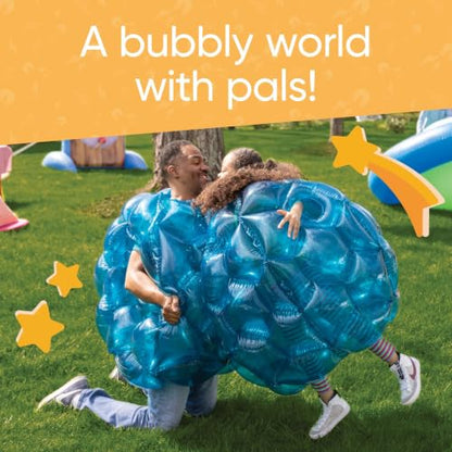 HearthSong Bumper Balls - Wearable Human Bubble Ball, Durable Body Bubble Suit Sumo Balls for Bouncing and Tumbling, Ideal for Fun Outdoor Games (2 Pack) - size: 36" Diameter - V2