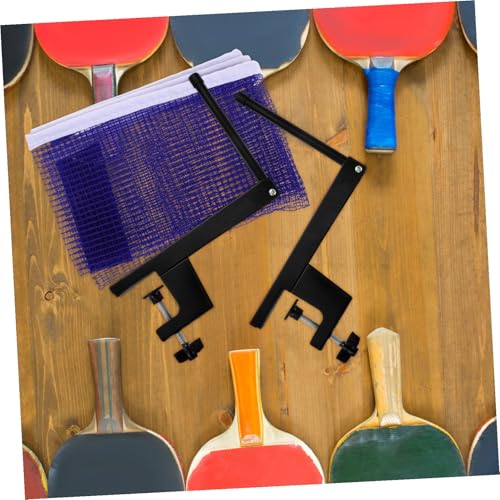 Yardwe Portable Table Tennis Net Set Posts Easy to Install for Games Includes Retractable Pong Net for Fun