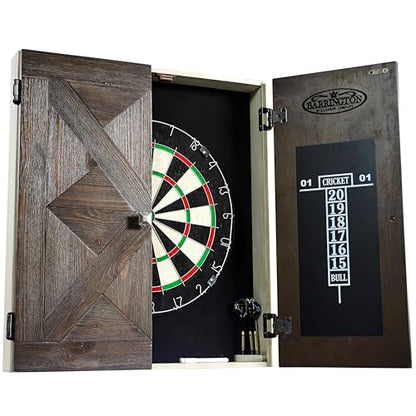 Barrington Bellevue Bristle Dartboard, Cabinet Style, Pre-Assembled