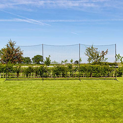 Stop that Ball™ Backstop Net Systems | Multi-Sport Ball Stop Net & Posts | Pop-Up, Freestanding & Socketed Options [7 Sizes] - size: 30ft, style: Freestanding