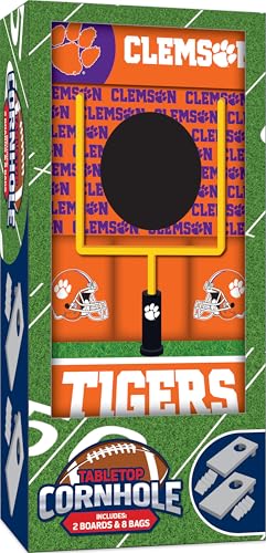 MasterPieces NCAA Syracuse Orange Tabletop Cornhole Game - Home Decor - style: Clemson Tigers