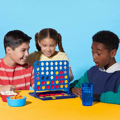 Official Hasbro Games Connect 4 Game (2025 Edition) | All-in-1 Storage, Carrying Case, Score Tracker | Ages 6+ | 2 Players | Family Games for Kids