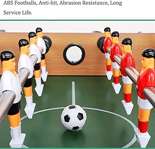 Tabletop Foosball Table- Portable Mini Table Football/Soccer Game Set with Two Balls and Score Keeper for Adults and Kids