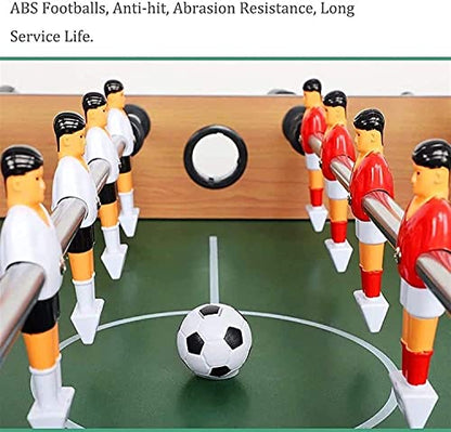 Tabletop Foosball Table- Portable Mini Table Football/Soccer Game Set with Two Balls and Score Keeper for Adults and Kids