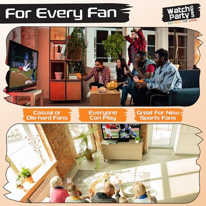 WATCH PARTY GAMES Batter UP Live Baseball Card Game for Sports Fans, Party Nights & Family Fun