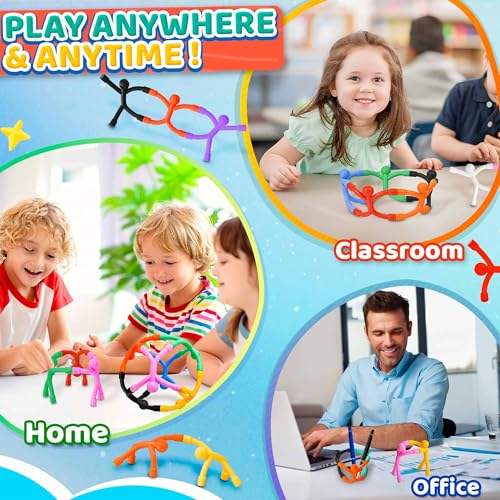 Magnetic Travel Toys for Toddlers Kids, Fidget Toys Airplane Car Travel Activities Essential,Road Trip ‌Sensory Toy Magnet People Men, Toys for 3 4 5 6 7 8 Year Old -10PCS - style: Solid-10