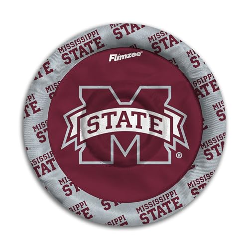 YouTheFan NCAA Mississippi State Bulldogs Flimzee Bean-Bag Flying Disc - style: Mississippi State Bulldogs