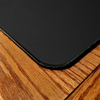 Board Game Playmat [3.5'x5.5'/Thick Super Cushioned/Stitched Edge/Water Resistant] with Carrying Case - for Tabletop Board Games, Card Games, RPG Games (Large, Black) - color: Black, size: Large (3.5'x5.5')