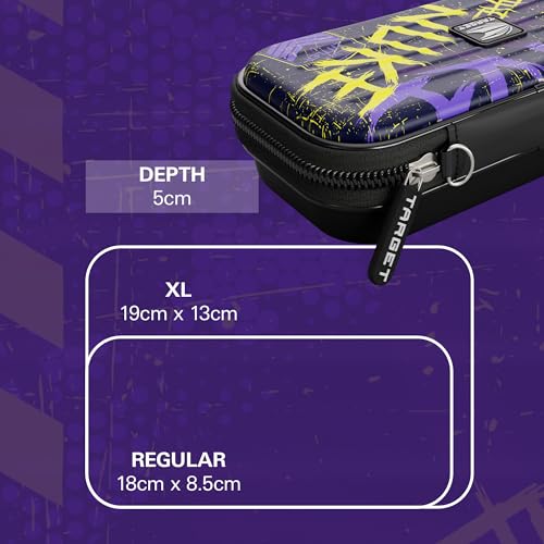 TARGET Darts Luke Littler Takoma Wallet, Regular/XL, Luke Littler Darts Case, Darts Holder, XL Dart Wallet, Darts Set Storage Cases - size: Standard