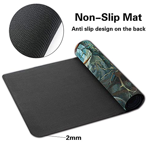 Board Game TCG Playmat Table Mats Games Size 60X35 cm Mousepad Compatible for MTG CCG RPG Trading Card Game (AYULA, Queen Among Bears) - color: Ayula, Queen Among Bears