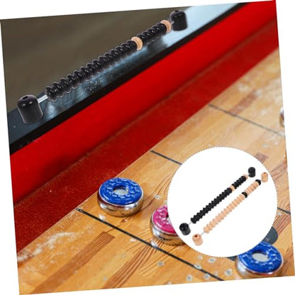 Totority Exquisite Wooden Shuffleboard Score Counter Billiard Game Scorer Compact Portable Score Keeper