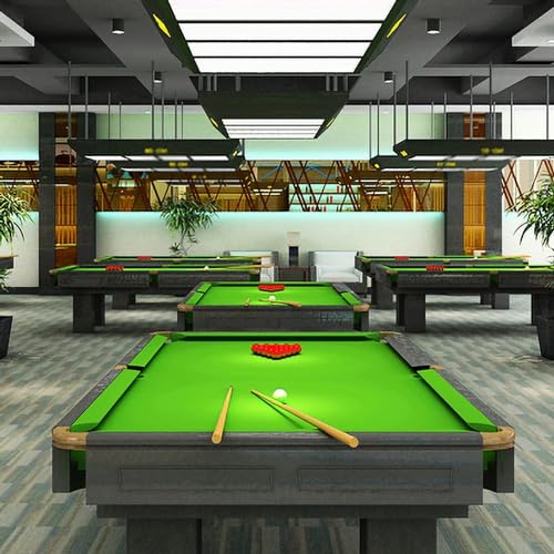 8-Cue Pool Rack Floor Stand – Wooden Freestanding Billiard Stick Holder with Ball & Drink Storage, White/Walnut/Black