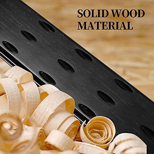 FDLS Darts Holder Wall Mounted Displays 12 or 15 Steel/Soft Tip Darts, Darts Caddy for wall with Metal Hook, Accessory Storage Bag - style: Black Hold 12 Darts