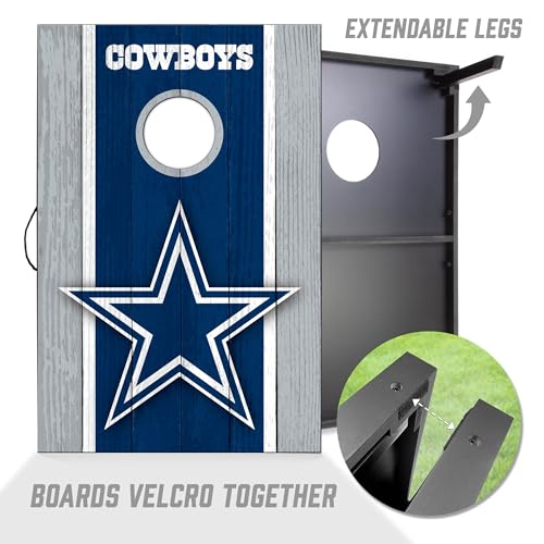 YouTheFan NFL 2' x 3' Portable Cornhole Game with Logo Bags