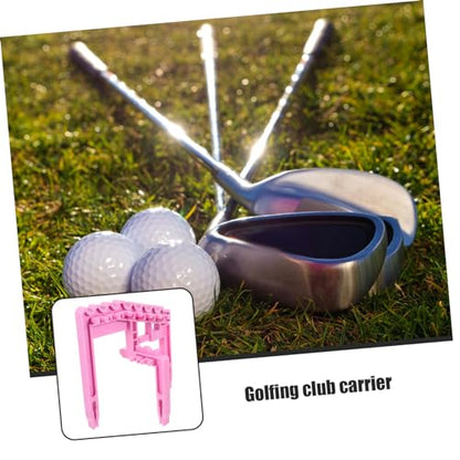 SUPVOX Golf Holder Rack Lightweight Indoor Golf Shaft Storage Shelf Stylish and Design for Home Use