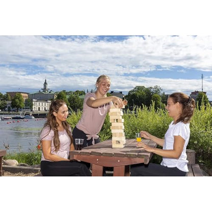 Giant Tower – an Activity Game by Tactic -2+ Players - Activity Games for Family – 10+ Minutes of Gameplay - Games for Family Game Night - for All Ages - English Version