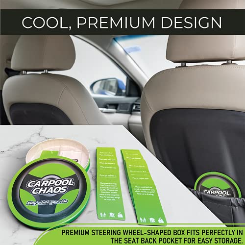 Carpool Chaos - Super Fun Car Games, Travel Games, Road Trip Games for Kids 8-12, Road Trip Essentials for Childs and Adults, Car Game Kids