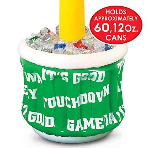 Beistle 50083 1-Pack Inflatable Goal Post Cooler with Football for Parties, 28-Inch Width by 6-Feet 2-Inch Height - style: Goal Post Cooler w/Football