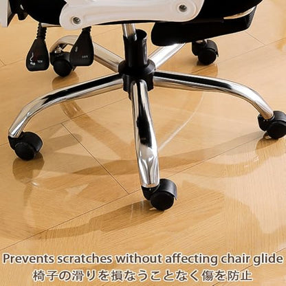 Clear Wood Tile Floor Protector Mat Frosted Rolling Chair Mat Furniture Protector Mat for Office Kitchen Dresser Dining Room Waterproof Scratch Proof Rectangle Easy to Cut Pad Thickness 0.08in/0.06in( - size: 0.06in