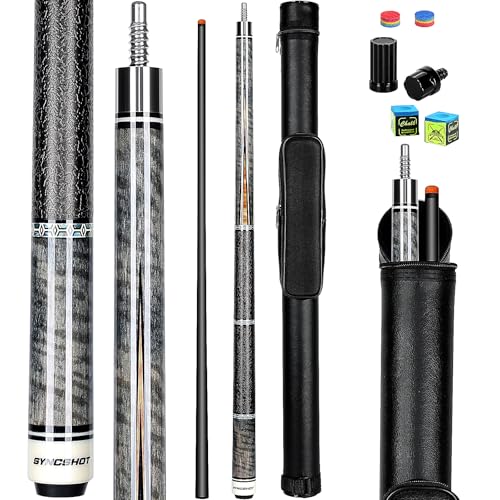 Carbon Fiber Pool Cue Stick 58" Professional Pool Sticks for Adults Full Carbon Technology Tacos De Billiar Low Deflection Billiard Pool Table Cues 3 Colors Available - color: 20oz-Grey carbon fiber pool cue stick