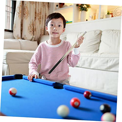 Mini Billiard Cue Stick for Portable Wood Pool Cue and Lightweight Short Stick for Boys for Mini Pool Tables and Easy Storage