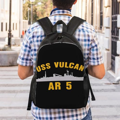 Vulcan Ar 5 Backpacks For Men Women Book Bag Travel Hiking Camping Work Lightweight - color: Ye12