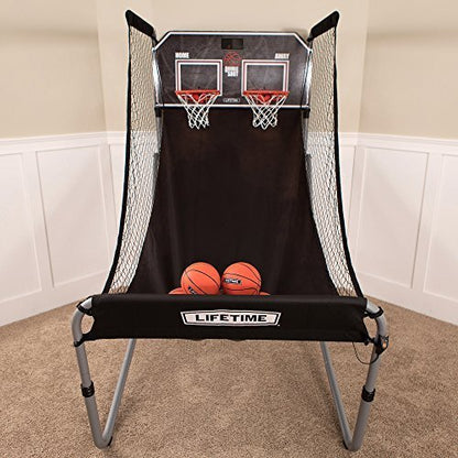 LIFETIME Basketball Arcade Game - Double Shot Deluxe, 2 Player