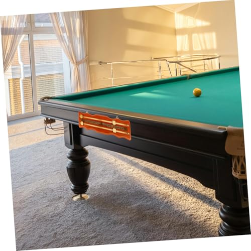Snooker Billiard Scoreboard Portable Scorekeeper for Game Night Elegant Density Board Metal Construction