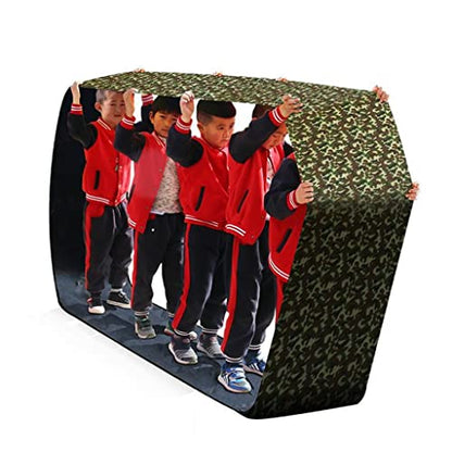 Playing Run Mat Adult Children Outdoor Teamwork - Play with Running Mat, Kindergarten Parent-Child Interaction, Birthday Party, Picnic Day Activity Games (Size : Kids-6M/20FT) - size: Kids-6M/20FT