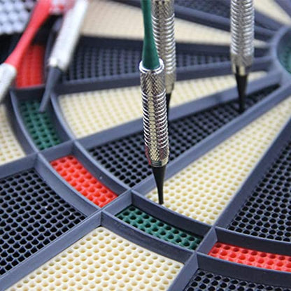 Electronic Dart Board Cabinet Set, with Integrated Scoreboard, Dart Storage for 12 Darts, Professional Darts Machine for Adults