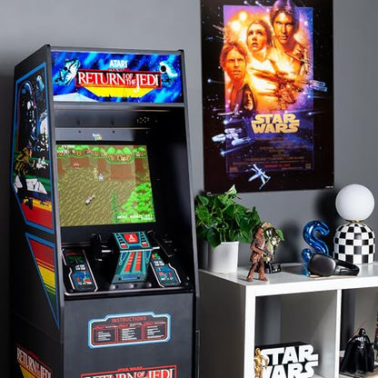 ARCADE CLASSICS Atari Star Wars Ultra Series Free Standing Electronic Game w/ 17" Liquid Crystal Screen - Classic Indoor Cabinet Console for Home & Basement Gaming - style: Star Wars Ultra Series