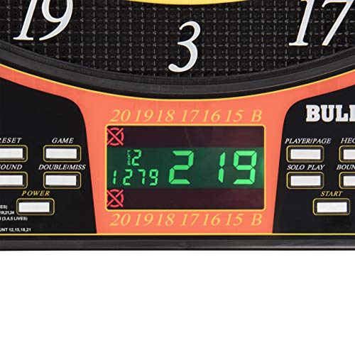 Arachnid Voyager Electronic Dartboard with LCD Display and 29 Games and 90 Variations , Black