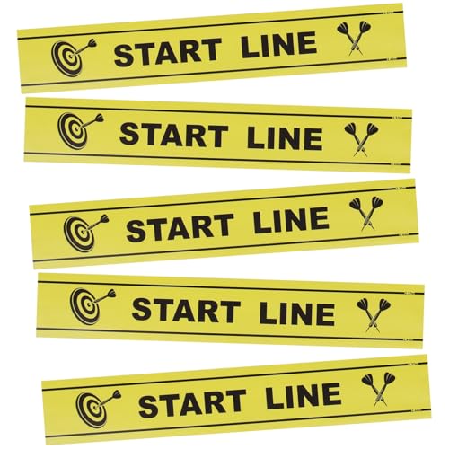 Game Accessories Dart Floor Markings Throw Line Sticker Material Ground Line Notice