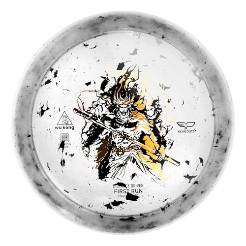 Yikun Disc Golf| Pro Worlds 2025 Limited Edition | Fairway-Distance Hybrid Disc | Max 100m+ Flights for All Skill Levels | Late-Turn Glide & Reliable Fade | PDGA Approved 170-176g - color: white