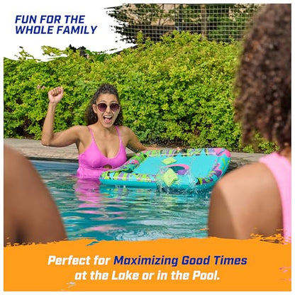SwimWays Hydro Cornhole, Pool Toys for Kids and Adults, Cornhole Toss Game for Beach, Lake and Swimming Pool, Outdoor Toys for Kids Aged 5 & Up