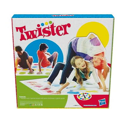 Hasbro Gaming Twister Game, Outdoor Family Games, Fun Party Game, Ages 6+ - style: Classic