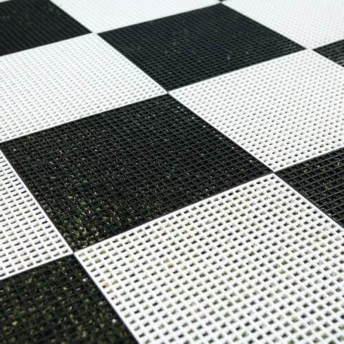 MegaChess Giant Chess Game Board - Plastic - Giant Size - Compatable 25 Inch 37 Inch and 49 Inch Giant Chess Sets 10 Inch Giant Checkers