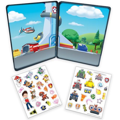 PAW Patrol - Magnetic Creations Tin - Dress Up Play Set - Includes 2 Sheets of Mix & Match Dress Up Magnets with Storage Tin. Great Travel Activity for Kids and Toddlers! - style: Paw Patrol