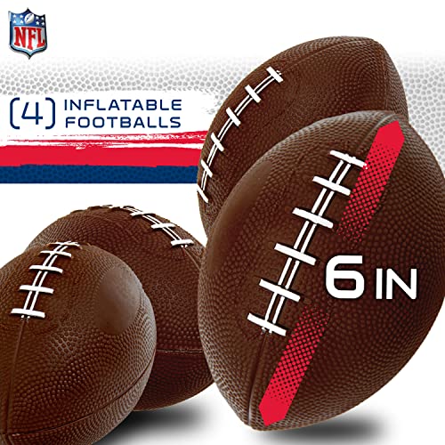 Franklin Sports Target Toss Games - Kids Football + Baseball Target Toss Games for Indoors + Outdoors - Fun Football + Baseball Throwing Games for Kids - Includes Targets + Mini Toy Balls - style: NFL Football